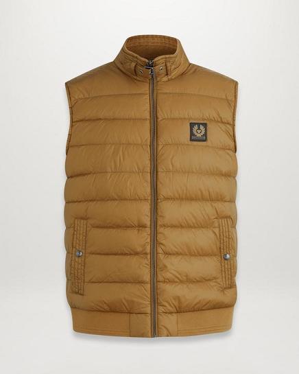 Gilet Belstaff Homme Circuit Jaune Nylon Soldes PN0274593